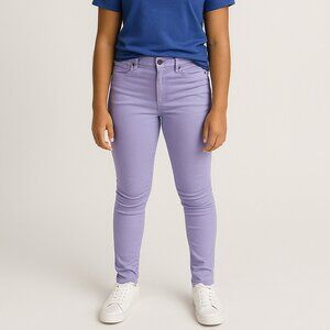 KAYDEN K JEAN LEGGING SIZE 5 LOW RISE LILAC